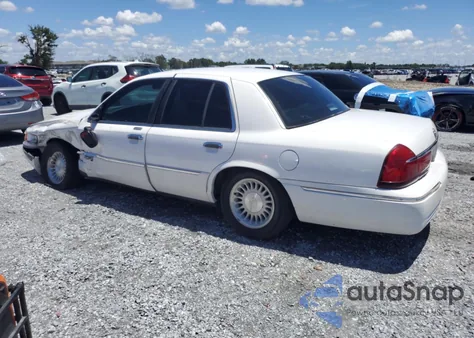 2000 Mercury Grand Marquis Ls z USA, uszkodzony, nr VIN 2MEFM75WXYX692025